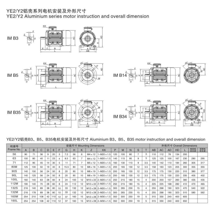 B35臥式三相異步電動(dòng)機(jī)
